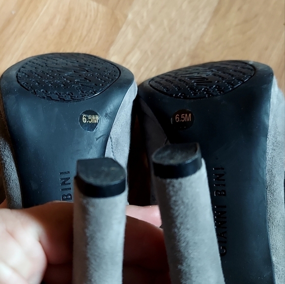 Gianni Bini Suede Heel Booties - Picture 10 of 15